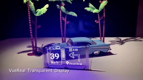 加拿大VueReal开发新型透明MicroLED显示屏