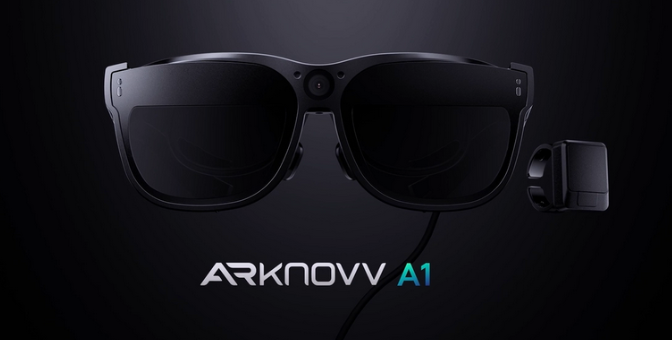 搭载Micro OLED，消费级AR眼镜ARknovv A1发布